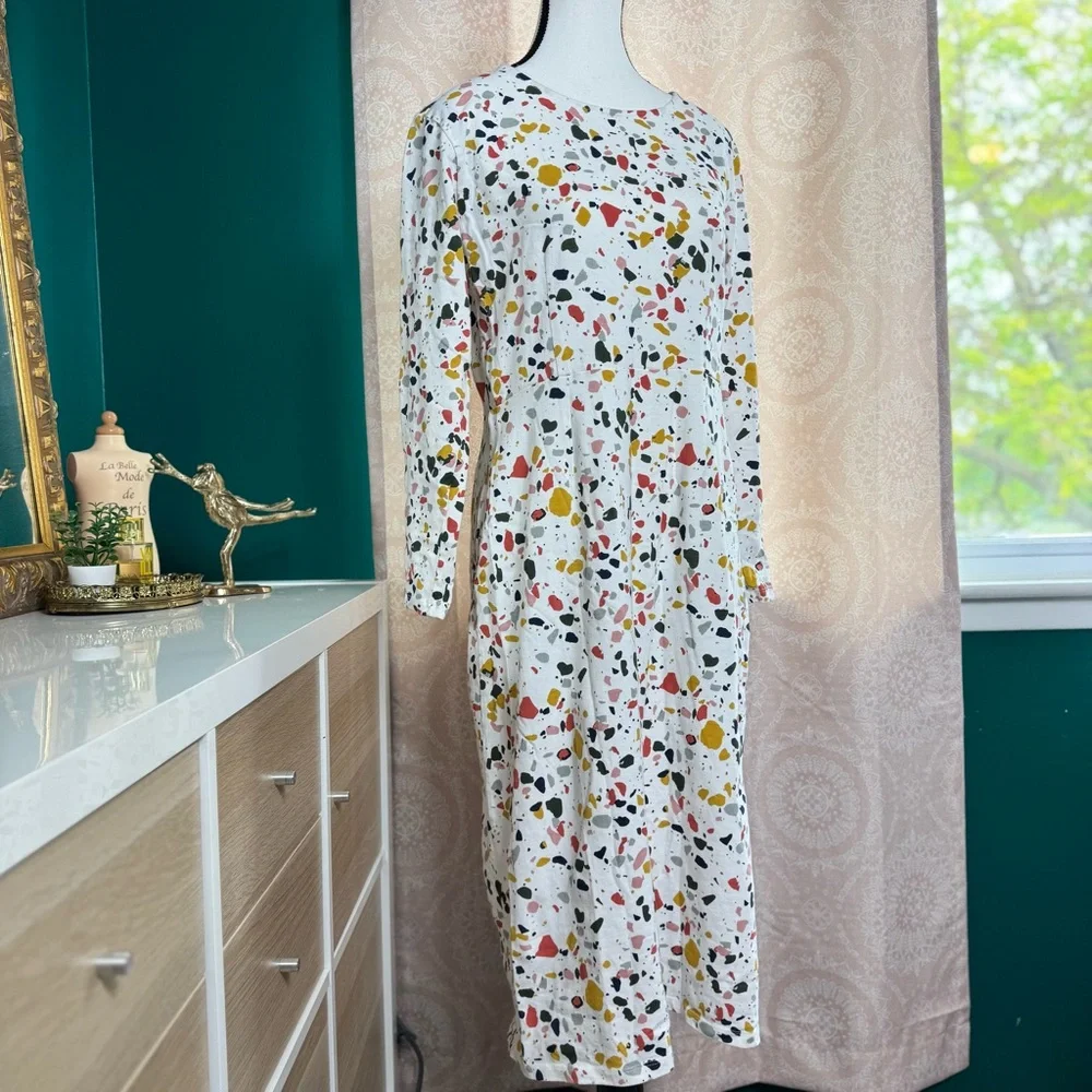 Ltd Edition Downeast+Ashley Rose Reeves Tailored Jersey 100% Cotton Dress - Picture 2 of 9